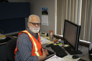 Randy Smith, chief engineer, looks forward to a slower-paced life in retirement. 